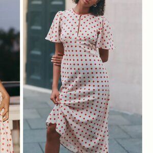 Mira Dress Lisa Says Gah Scarlett Dot - SMALL only